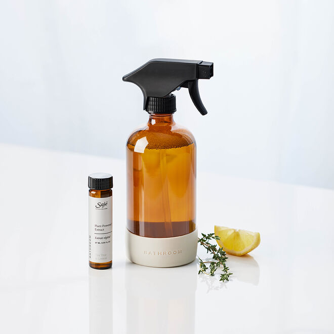 Bathroom Cleaning Kit Tea Tree and Lemon - Saje Natural Wellness