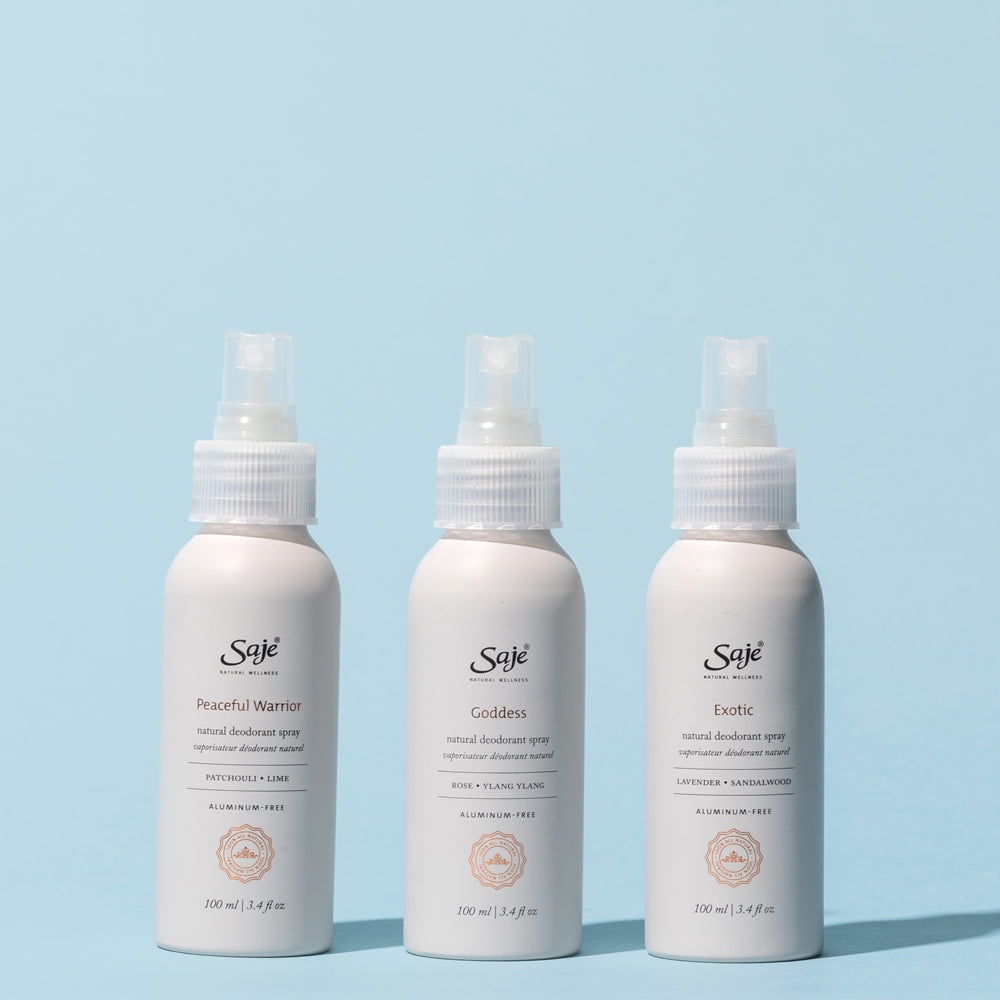 Natural Deodorant Trio